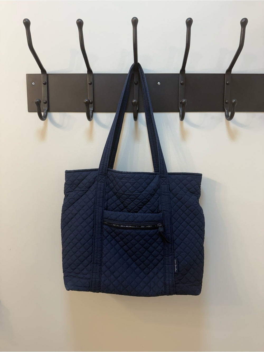 Vera Bradley Quilted Navy Everyday Tote